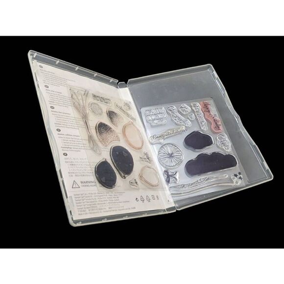 Stampin Up Balloon Celebration Photopolymer Cling Stamp Set 140675 - Picture 2 of 2